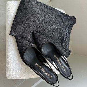 Stuart Weitzman - Black Holiday Pump